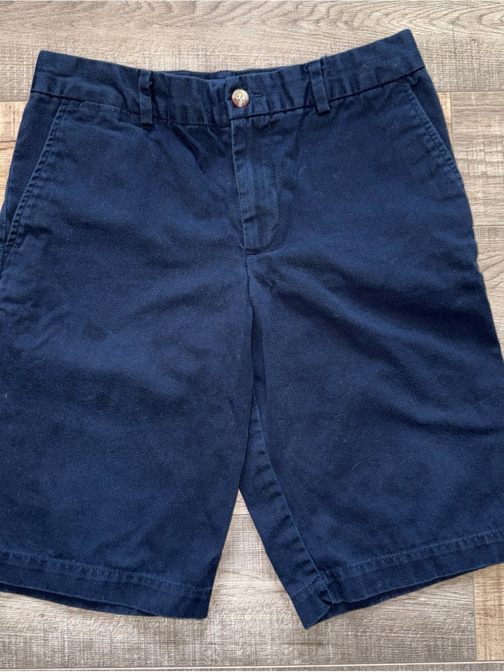 Boys size 16 Navy Cotton Chino Shorts